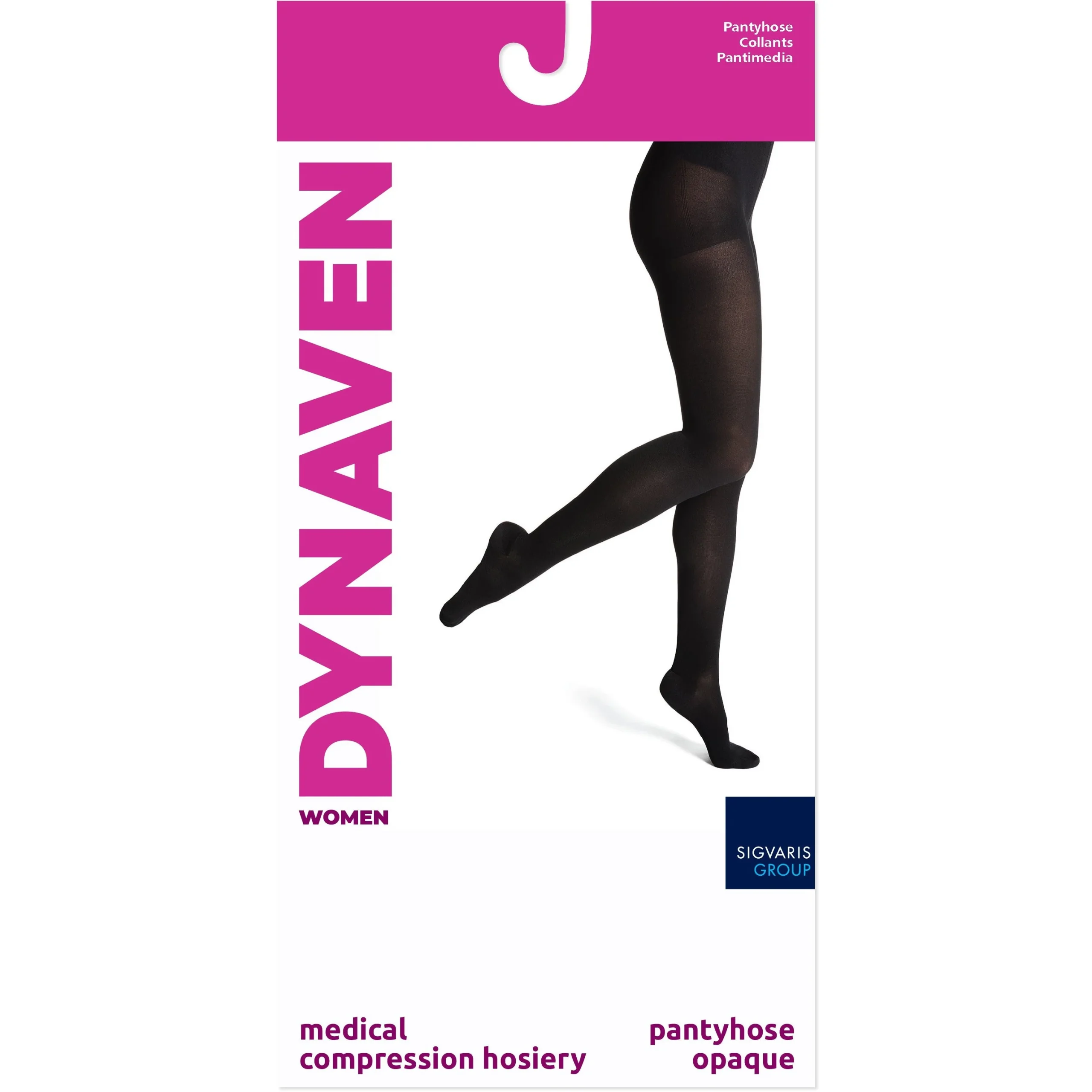 Dynaven Opaque Women's Pantyhose 20-30 mmHg – Image 3