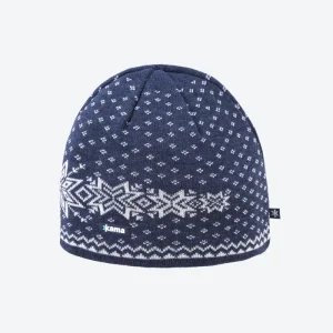 TUQUE EN LAINE MÉRINO A128-UNISEXE-KAMA