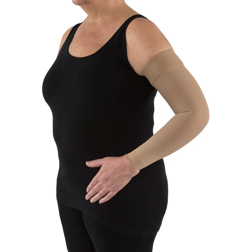 JOBST® Bella™ Strong Armsleeve 20-30 mmHg w/ Silicone Top Band – Image 2